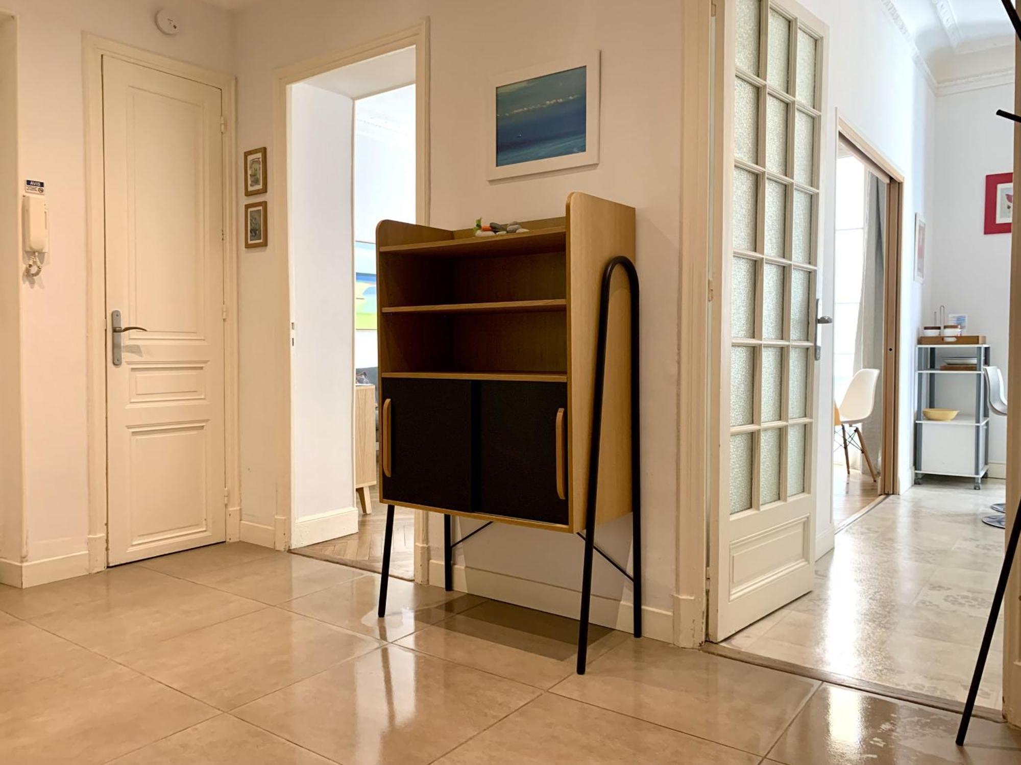 Aparthotel Riviera - 2 Minutes De La Plage - Exceptionnel 2 Chambres Ac - Balcon Meyerbeer 1 นีซ ภายนอก รูปภาพ