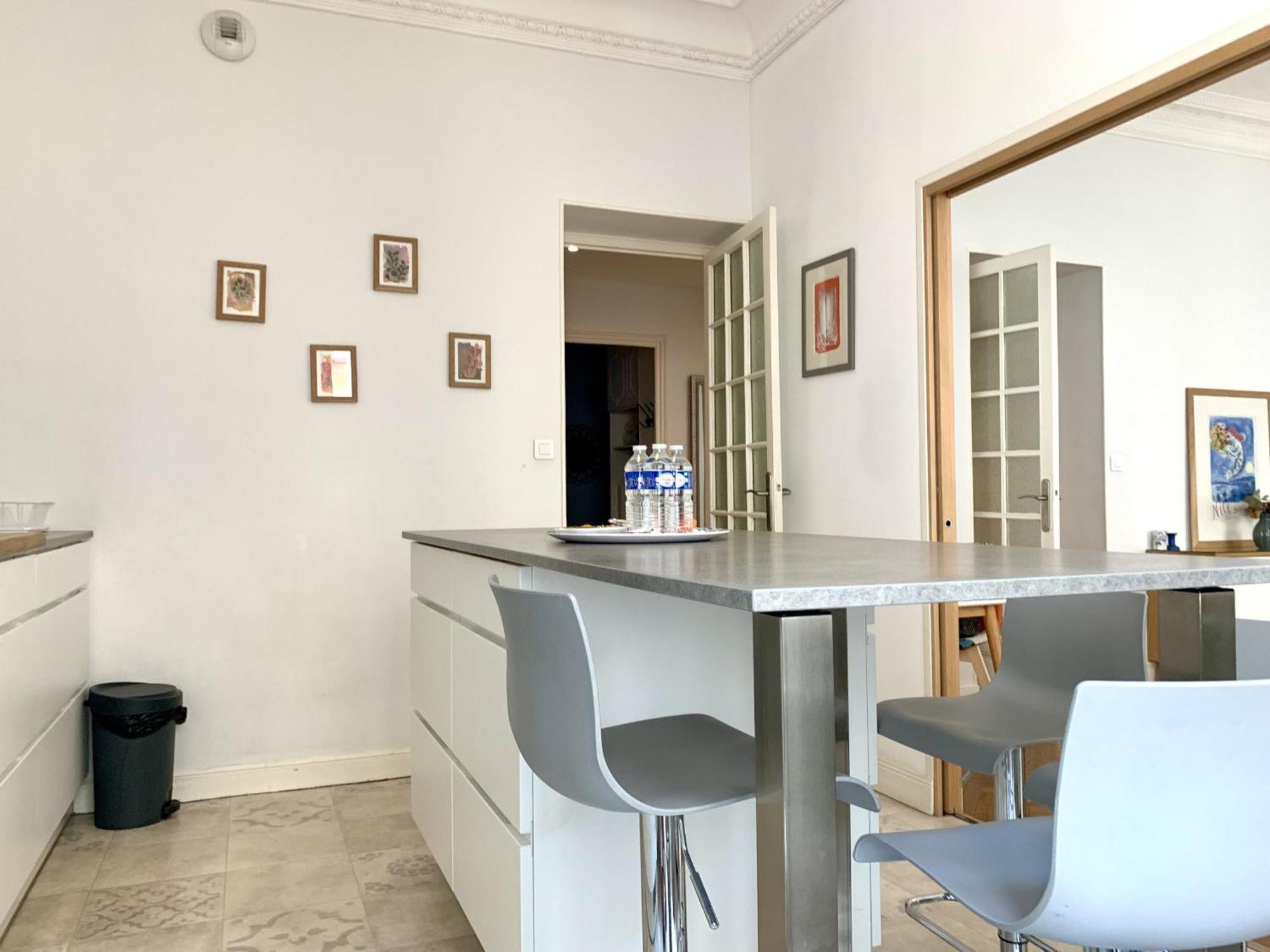 Aparthotel Riviera - 2 Minutes De La Plage - Exceptionnel 2 Chambres Ac - Balcon Meyerbeer 1 นีซ ภายนอก รูปภาพ
